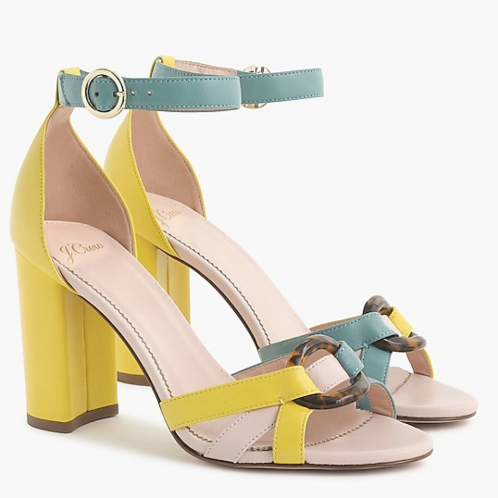 Stella heels colorblock leather tortoise - Picture 7 of 7
